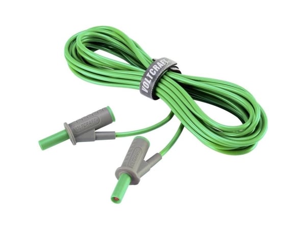 V-TCRAFT MSB-501 Turvatestijohto Teräliitin 4 mm Teräliitin 4 mm 5,00 m Vihreä 1 kpl 1 kpl
