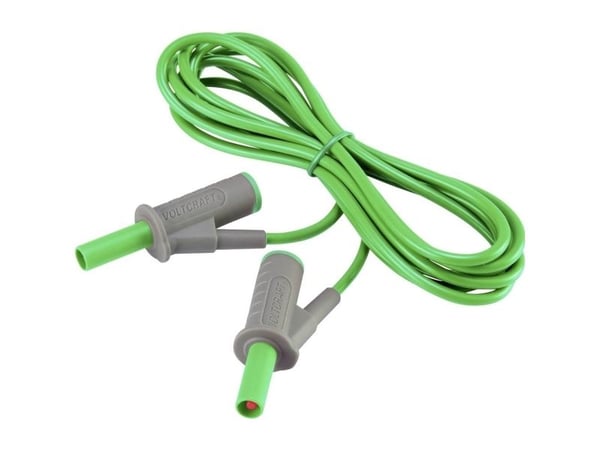 V-TCRAFT MSB-501 Turvatestijohto Teräliitin 4 mm Teräliitin 4 mm 2,00 m Vihreä 1 kpl 1 kpl