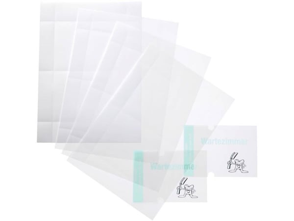Durable 4832-19, Läpinäkyvä, 148 mm, 148 mm, 10 kpl