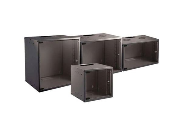 "EFB-Elektronik 19"" 06HE Seinäasennuskotelo Basic, FLAT-Pack, syvyys 450mm, RAL9005"