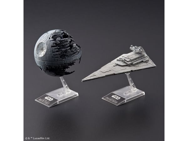Revell Death Star II + Imperial Star Destroyer, Monteringssett, 1:2700000, Death Star II + Imperial Star Destroyer, Hankjønn, Plast, Star Wars