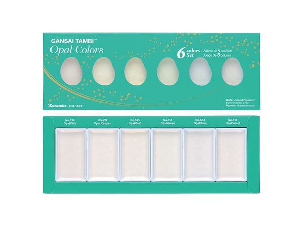 GANSAI TAMBI Opal Colors set med 6 färger