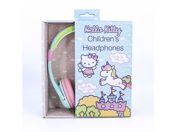 OTL Hello Kitty Unicorn - Hodetelefoner - on-ear - kablet - 3,5 mm jakk - rainbow Kitty pink