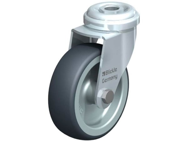 Blickle 354506 LRA-TPA 75G hjul, hjuldiameter 75 mm, bæreevne maks. 75 kg, 1 stk