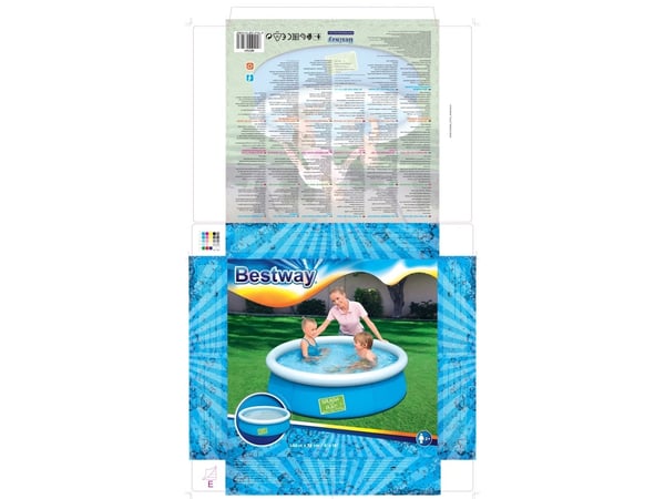 Bestway laajennusallas 152cm (57241)