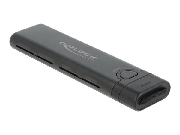 Delock - Lagringspakke - M.2 - M.2 NVMe-kort / SATA 10 Gb/s - USB 3.2 (Gen 2)