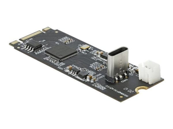 DeLOCK Converter M.2 Key B+M hanne til USB Type-C - grensesnittadapter - PCIe - 10 Gbit/s - USB 3.1 (Gen 2) (63174)
