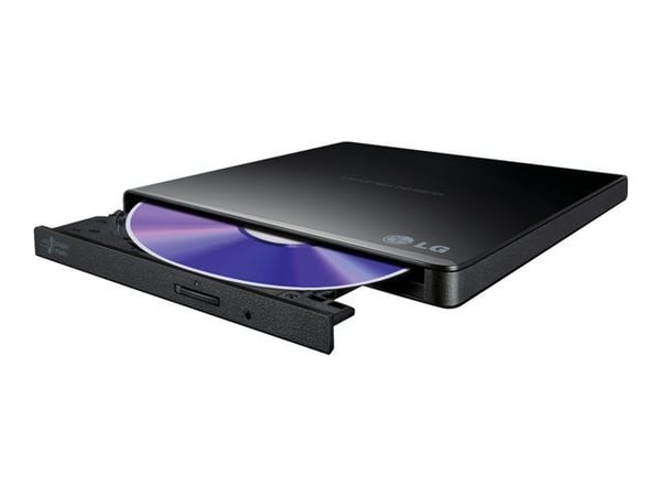 LG GP57EB40 - Platestasjon - DVD±RW (±R DL) / DVD-RAM - 8x/6x/5x - USB 2.0 - ekstern