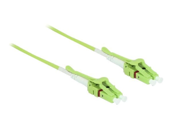 Delock - Fibre Channel-kabel - LC multimodus (hann) uniboot til LC multimodus (hann) uniboot - 2 m - fiberoptisk - 50 / 125 mikroner - OM5 - haloge...