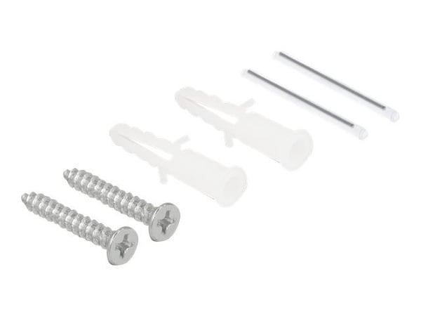 Delock - Fiber-optic connection box - veggmonterbar - hvit, gjennomsiktig