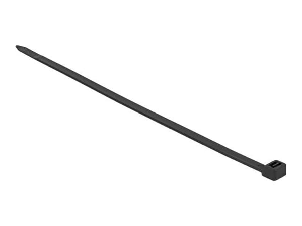 Delock - Kabelsamlare - UV-beständig - 61 cm - svart (paket om 10)