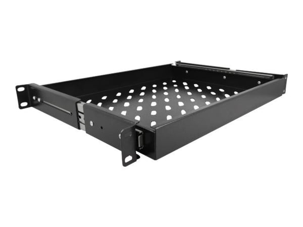 Delock - Stativskuffe - sort - 1U - 19"