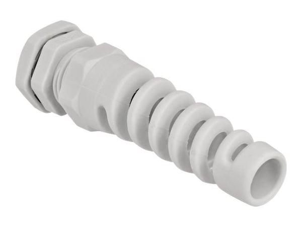 DeLOCK 60344, Harmaa, Muovi, 1 kpl, Suora, PG11, 8 mm