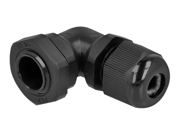 DeLOCK 60294, Musta, Muovi, 1 kpl, PG9, 8 mm, IP68