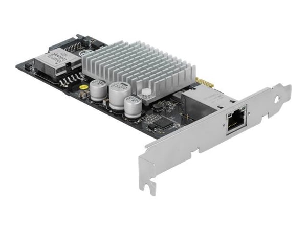 Delock PCI Express Card to 1 x 10GBase-T LAN PoE+ RJ45 - Nettverksadapter - PCIe 3.0 x4 - 10Gb Ethernet (PoE+)