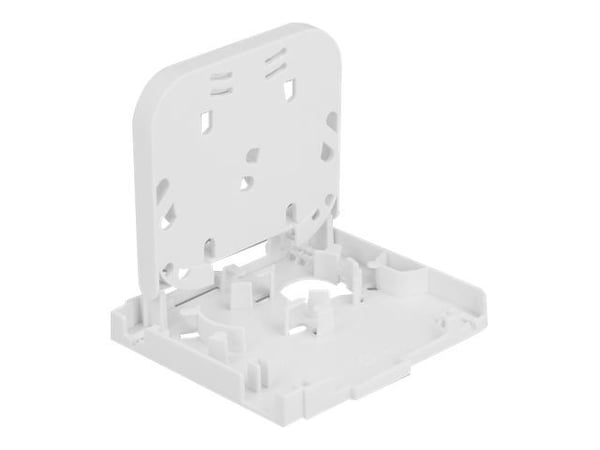 Delock - Fiber-optic connection box - veggmonterbar - hvit, gjennomsiktig