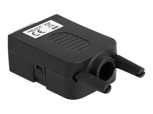 Delock - VGA-adapter - 15 pin D-Sub (DB-15) (hann) til 10-pins terminalblokk - tommelskruer