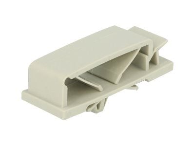 Delock - Kabelholder - grå (en pakke 10)