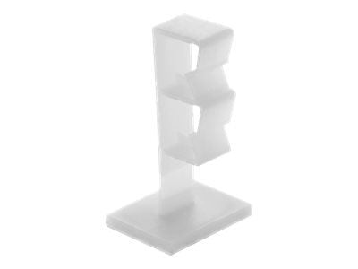 Delock - Kabelholder - naturlig (en pakke 10)