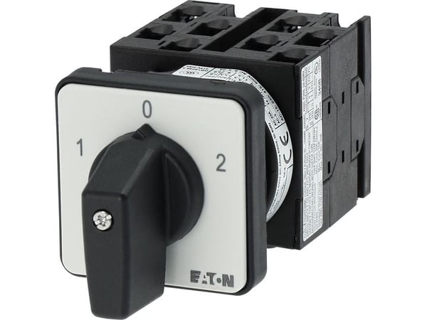 Eaton T0-4-8213/E, Vippströmställare, 4P, Plast, Svart, Metallisk, IP65, 48 mm