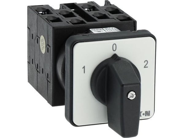 Eaton T0-4-8213/E, Vipukytkin, 4P, Muovi, Musta, Metallinen, IP65, 48 mm