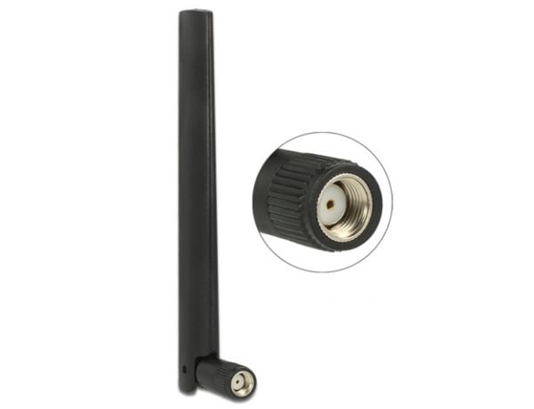 Delock - Antenne - Smart Home - 4.3 dBi - rundtstrålende - svart