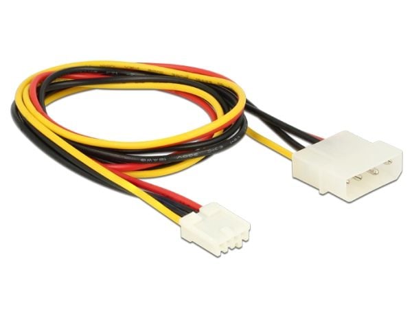 Delock - Strømadapter - 4-pin intern strøm (hann) til 4-pin mini-strømkontakt (hunn) - 60 cm