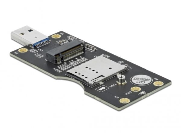 Delock - Liitäntäsovitin - M.2 - M.2-kortti - USB 3.0