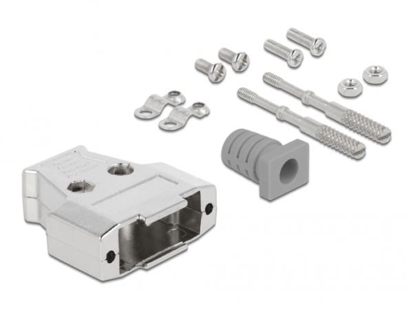 DeLOCK 66626, Cable boot, Hopea, Metalli, D-Sub 15, 1 kpl, 37,1 mm