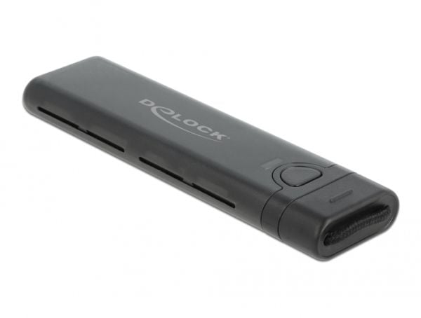 Delock - Lagringspakke - M.2 - M.2 NVMe-kort / SATA 10 Gb/s - USB 3.2 (Gen 2)