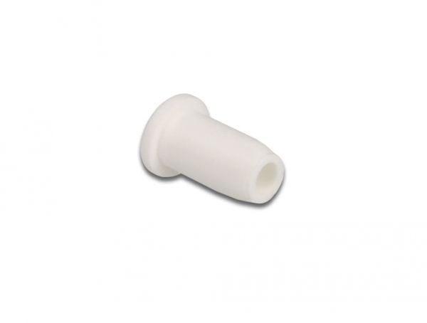 Delock - Støvdeksel for fiberoptisk tilkobling - hvit (pakke med 10 stk.)