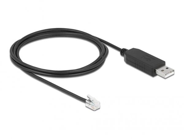 DeLOCK 66734, 2 m, RJ-9, USB 2.0 Type-A