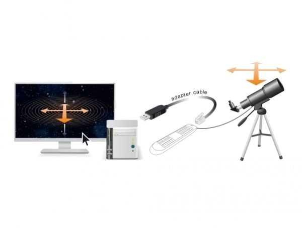 DeLOCK 66734, 2 m, RJ-9, USB 2.0 Type-A