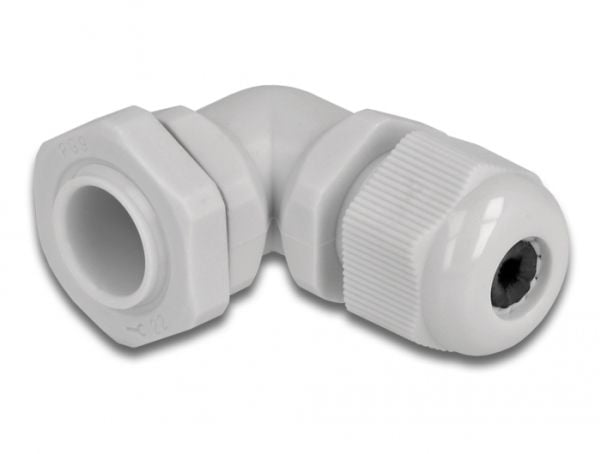 DeLOCK 60295, Harmaa, Muovi, 1 kpl, Kulmikas, PG9, 8 mm
