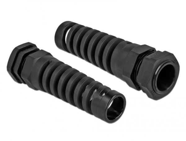 DeLOCK 60349, Musta, Muovi, 1 kpl, Suora, PG21, 1 cm