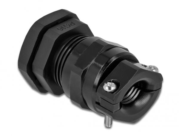 DeLOCK 60357, Musta, Muovi, 1 kpl, Suora, PG16, 1 cm