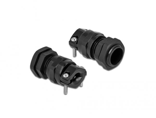 DeLOCK 60353, Musta, Metalli, Muovi, 1 kpl, Suora, PG11, 8 mm