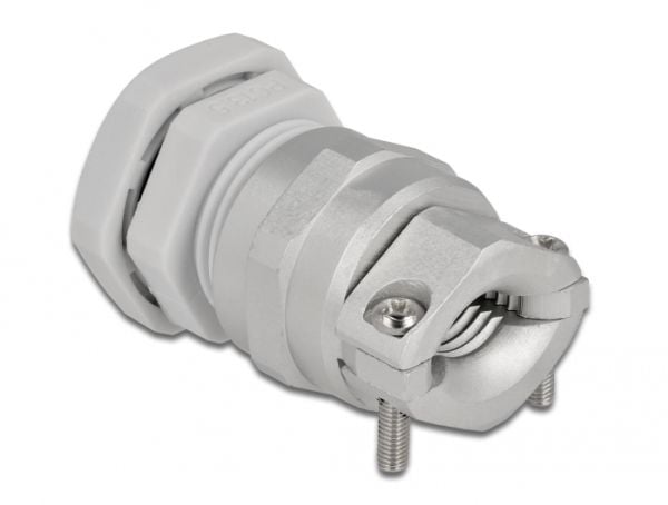 DeLOCK 60356, Harmaa, Metalli, Muovi, 1 kpl, Suora, PG13.5, 9 mm