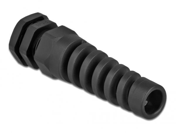 DeLOCK 60343, Musta, Muovi, 1 kpl, Suora, PG11, 8 mm