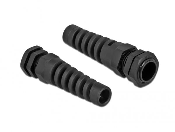 DeLOCK 60343, Musta, Muovi, 1 kpl, Suora, PG11, 8 mm