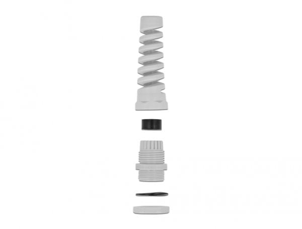 DeLOCK 60346, Harmaa, Muovi, 1 kpl, Suora, PG13.5, 9 mm