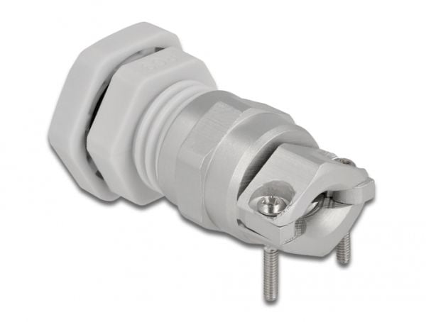 DeLOCK 60352, Harmaa, Metalli, Muovi, 1 kpl, Suora, PG9, 8 mm