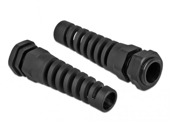 DeLOCK 60345, Musta, Muovi, 1 kpl, Suora, PG13.5, 9 mm