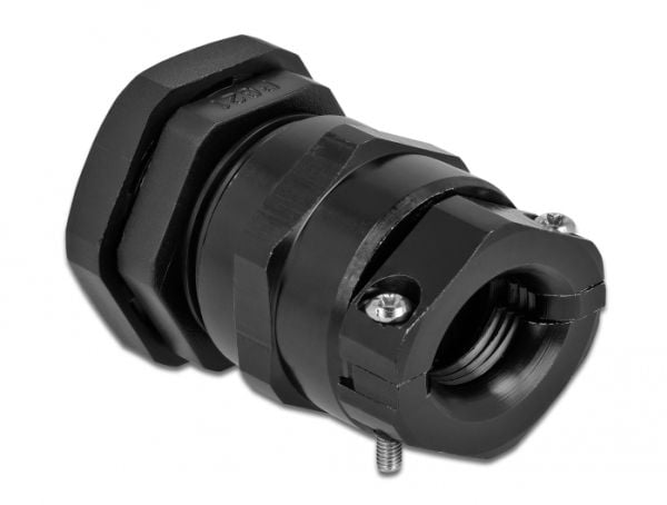 DeLOCK 60359, Musta, Metalli, Muovi, 1 kpl, Suora, PG21, 1 cm