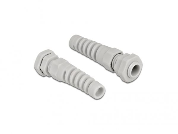 DeLOCK 60340, Harmaa, Muovi, 1 kpl, Suora, PG7, 8 mm