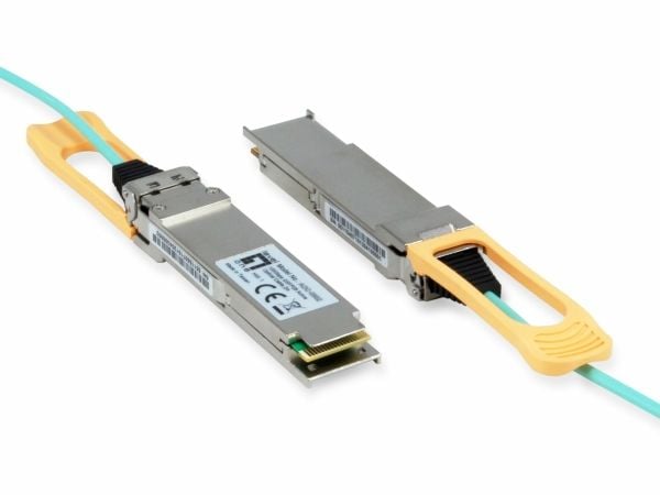 LevelOne - 100GBase-SR4-AOC direct attach cable - QSFP28 til QSFP28 - 1 m - fiberoptisk - IEEE 802.3bm - Active Optical Cable (AOC)