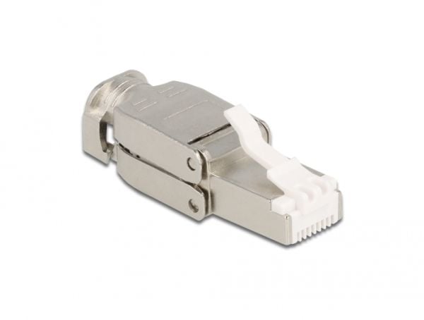 DeLOCK 86927, RJ-45, Hopea, Uros, Suora, Sinkki, Cat6a
