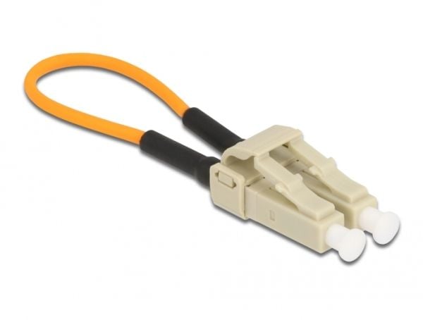 DeLOCK 86925, LC, Beige, Oranssi, Monitila, Polyvinyylikloridi (PVC), OM1, 20 mm