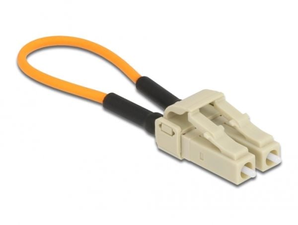 DeLOCK 86925, LC, Beige, Oranssi, Monitila, Polyvinyylikloridi (PVC), OM1, 20 mm