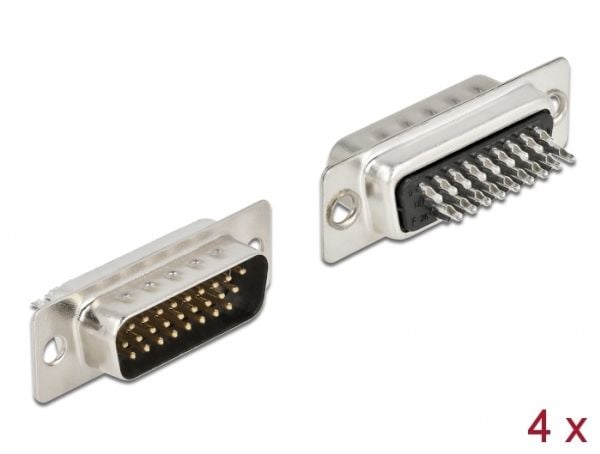Delock - Seriell adapter - HD-26 (hann) til HD-26 (hunn) loddet